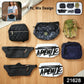 Adjustable waist pouch for travel and outdoor activities