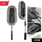  Car Duster, Long Retractable Soft Non-Slip Handle - in-use lifestyle shot