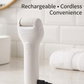 Portable Electric Foot File – Rechargeable Callus Remover & Pedicure Tool Smooth Feet