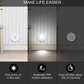  Round Shape 8 LED Motion Sensor Light - in-use lifestyle shot