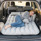 Portable Car Air Mattress Bed Set With Pump  Pillows Inflatable (Grey)