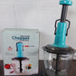 6 Blades Manual Hand-Press Vegetable Chopper (950 ML / Mix Color)