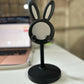 Cute Bunny Mobile Stand Holder for Desk & Kids Study Table (Color may vary)