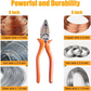 Heavy Duty Combination Plier Wire Cutters