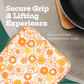 Kitchen Heat Resistant Quilted Pot Holder & Oven Mitt Pad (1 Pc / 16x16 Cm)