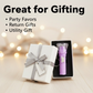 Mini LED Flashlight Keychain Torch (Mix Color & 1 Pc)