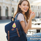 Cute Avocado-Shaped Mini Push Pop Keychain Toy with Strap (1 Pc)
