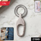Durable Metal Keychain with Secure Clip (1 Pc)