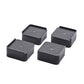 Multipurpose Heavy Duty Cupboard / Refrigerator / Sofa Base Stand - Set of 4 Pcs