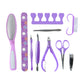 Personal Grooming Manicure  Pedicure Nail Care Tool Set (10 Pc Set)