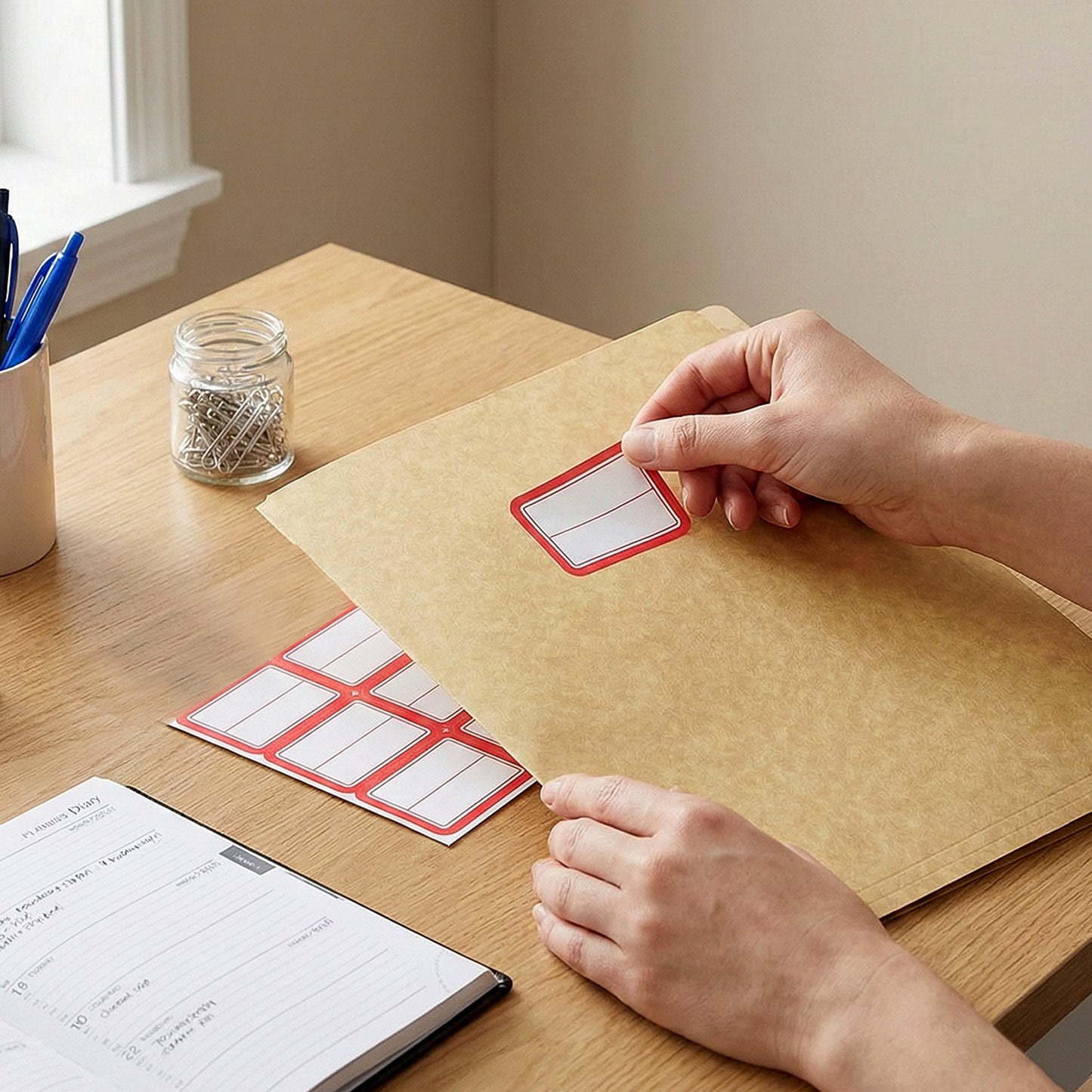 Writable Label Stickers  50 Sheets