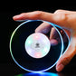 Colorful Led Cocktail Coaster Round Ultra-thin Led Drink Coaster (1 Pc)