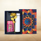 Effete Rose Almonds Gift Hamper Golden Rose With Bottle (3 Pc Set)