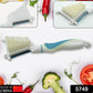 Multipurpose Peeler Brush – Stainless Steel Peeler with Cleaning Brush (1 Pc)