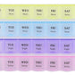 383 Pill Case- 4 Row 28 Squares Weekly 7 Days Tablet Box Holder Medicine Storage Organizer Container