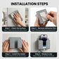 Wall-mounted Mobile  Remote Holder  Space-saving Organizer