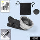 6553 Camera Lens External Phone Lens Phone Camera Lens Universal Ultra Wide Angle Beauty Function External Lens Camera Accessories For Take Pictures Most Android Smartphone