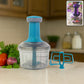 Supermom Premium Manual Push Chopper And Vegetable Cutter (750ml  1 Pc)