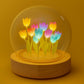 DIY Flower Dome LED Night Lamp Decorative Table Light Kit