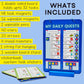 kids learning sticker board