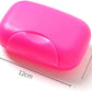 Soap dish with cover for travel