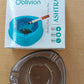 Oblivion Transparent White Ashtray with Cigarette Holder Grooves (1 Pc)