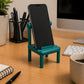 Mini Chair Mobile Stand Holder for Desk & Study Table Use(Color may vary)