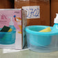 2 in 1 Double Layer Liquid Soap Dispenser with Pump and Sponge
