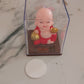 Solar Power Moving Head Buddha Statue Car Ornament (1 Pc / Mix Color)