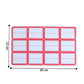 Multipurpose Writable Label Stickers (5 Sheets Set)