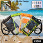 Mix color waterproof mobile pouch SKU labeled
