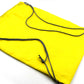Multi-purpose drawstring bag with silver lining, lightweight and spacious.
