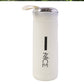 Premium White Glass Water Bottle (1 Pc ,400 ML)