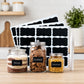 Fancy Shape Chalkboard Sticker Labels With Marker Pen Jar Labels (1 Set)