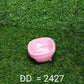 Set of 4 square bowls, made of durable plastic.
