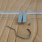 Heavy-Duty Transparent Acrylic Hanger With Adjustable Clips