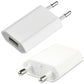 USB wall charger adaptor showcasing its ports and compact size for universal smartphone charging