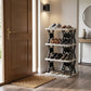 compact foldable storage stand for home