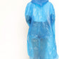 Outdoor rainwear for adults, waterproof and portable with button closure.