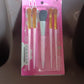 5pc Makeup Brush Tools Kit (5 Pcs Set  Mix Color)