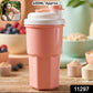 Multipurpose Protein Tumbler With Secure Flip Lid (400ml Approx)