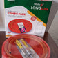 5-Piece Multipurpose LPG Kitchen Combo Set with Gas Pipe, Trolley & Tools