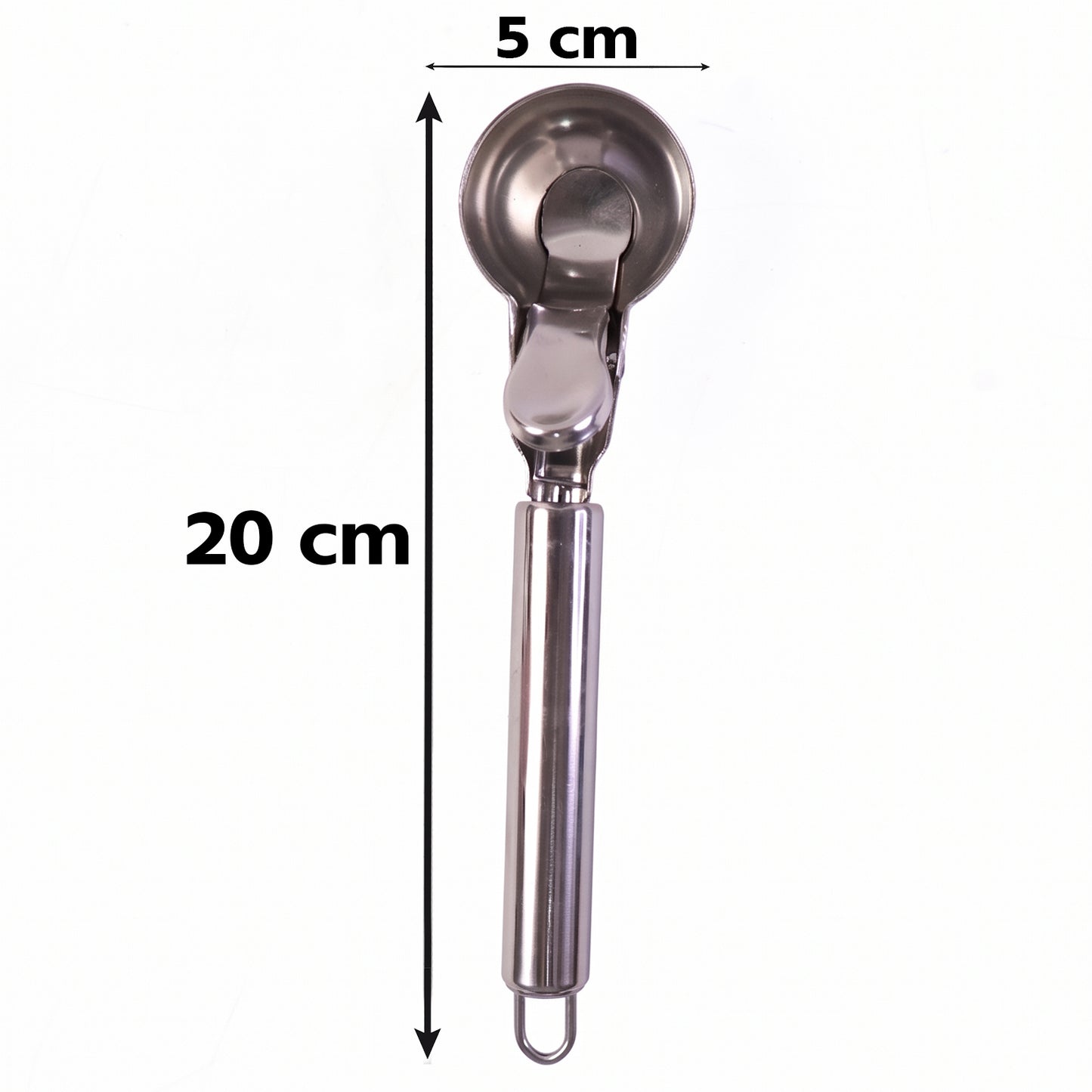 Stainless Steel Trigger Release Ice Cream Scoop Cookie Dough Scooper (1 Pc)