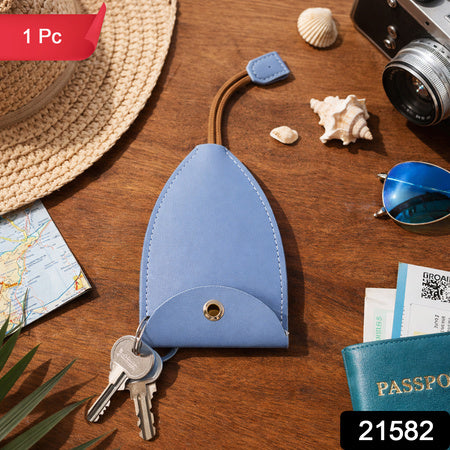 Compact Travel Keyholder Pouch With Wrist Strap (1 Pc)