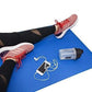 Large yoga mat, eco-friendly and non-slip, 180x60 cm for fitness.