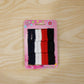 Mix Color Soft Elastic Hairband Set Stretchable Hair Bands For Women Girls (1 Set)