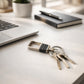 Premium Metal Heavy Duty Stylish Keychain (1 Pc)