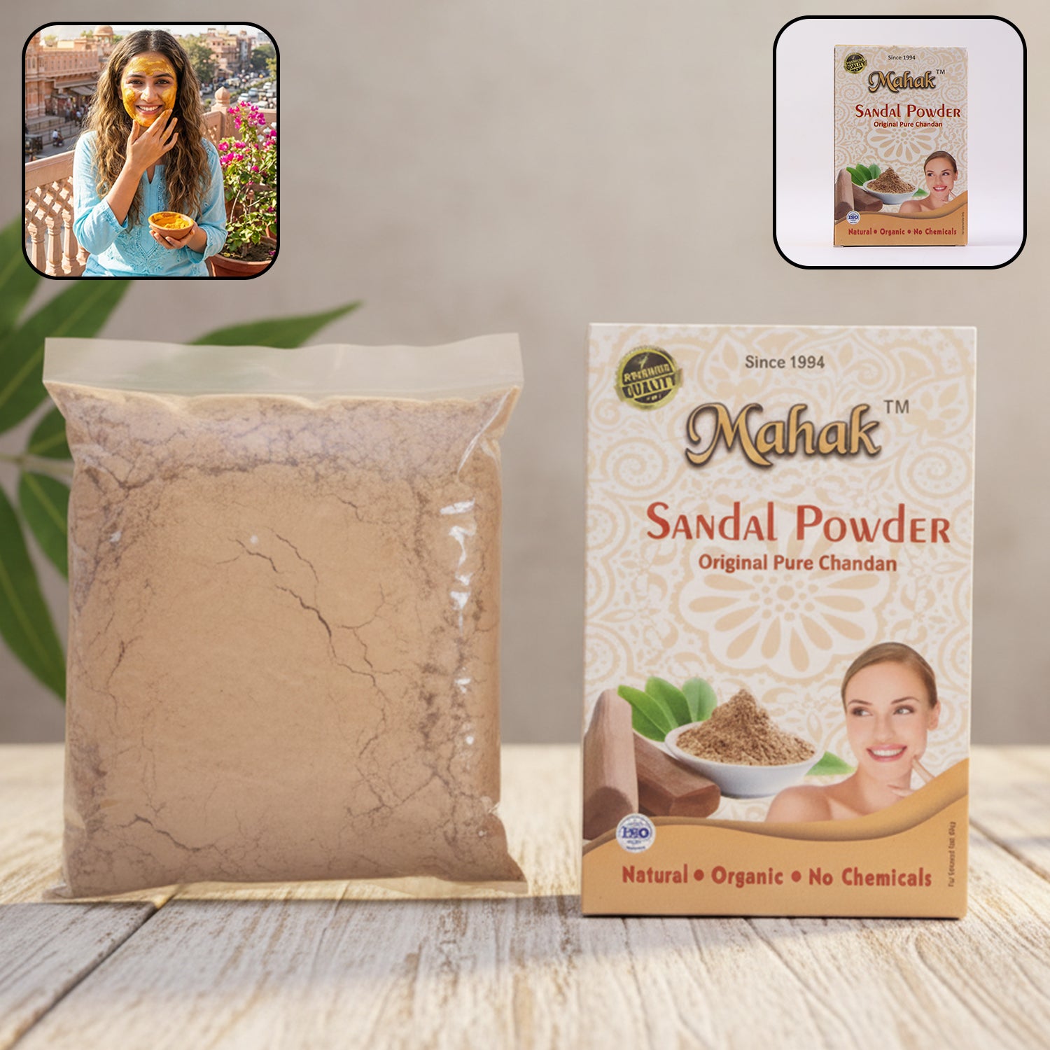 Natural Sandal Powder For Traditional Skincare  50 Gm