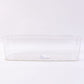 Plastic Fridge Organizer Basket  Clear Storage Solution For Kitchen