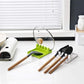 Spatula and utensil rest, designed for kitchen organization